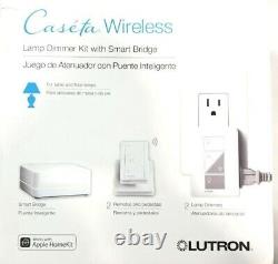 Lutron Caseta Wireless Smart Lighting Lamp Dimmer (2 count) Starter Kit P-BDG-PK