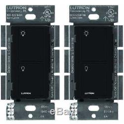 Lutron Caseta Wireless Smart Lighting Switch All Bulb Types and Fans (2 pack)