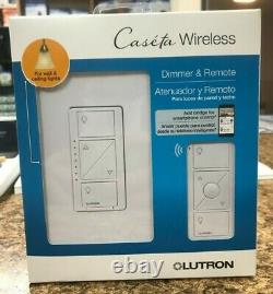 Lutron Caseta Wireless Smart Wall Light Dimmer Switch + Remote (LOT OF 3)