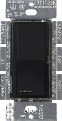 Lutron DV-103P-BL Lighting DIMMER Black