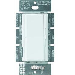 Lutron DVELV-303P-WH 300-Watt Diva Electronic Low Voltage 3-Way Dimmer White