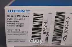 Lutron DVRF-6LS-WH -3 Diva Smart Dimmer Switch For Caseta Smart Lighting 3PACK