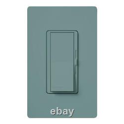 Lutron Dimmer Single Pole Electronic Low Voltage Halogen Indoor Gray 300 Watt