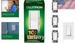 Lutron Diva Dimmer 3 Pack 150W White LED+ Compatible Single-Pole 3-Way