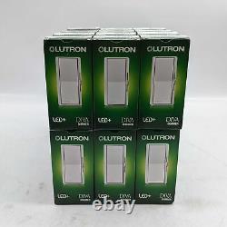 Lutron Diva Dimmer DVCL-153P-WH White Pack of 24