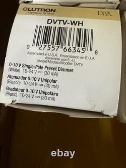 Lutron Diva Dimmer White (DVTV-WH) 4 pack