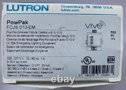 Lutron FCJS-010-EM Vive PowPak Emergency control 0-10 V FCJS010 ShipsSameDay