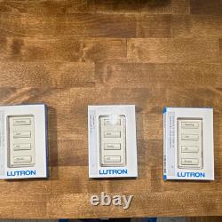 Lutron GRAFIK Eye 4-Button Wall Dimmer Keypad Switch White RRD-W4S-WH NEW
