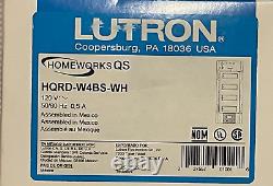 Lutron HQRD-W4BS-WH 4 button Keypad