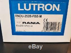 Lutron Home Lighting Rania RNSU-452B-FBB-M Dimmer 1g Switch Bright Brass