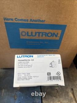 Lutron HomeWorks QS RF Lamp Dimmers Snow White HQR-3LD-SW Brand New