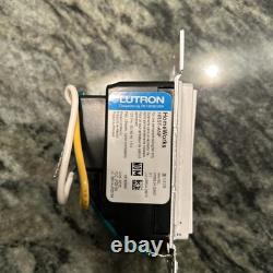 Lutron Homeworks QSX HRST-ANF-SW Satin White Ceiling Fan Speed Control NEW