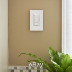Lutron In-Wall Dimmer Light Switch 3.3 Amp 500 Watts Tap Control Programmable