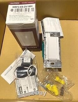 Lutron MRF2-8S-DV-WH White Maestro Wireless Multi-location Switch Ships Same Day