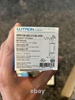 Lutron MRF2S-6ELV120-WH VIVE Maestro RF ELV Dimmer LED White