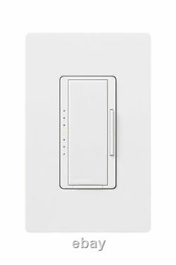 Lutron Maestro Digital Fade Dimmer Switch Low Voltage Multi Location 600W Snow