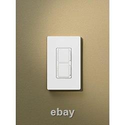 Lutron Maestro Dual Digital Dimmer Switch with Wallplate for Incandescent Bulbs