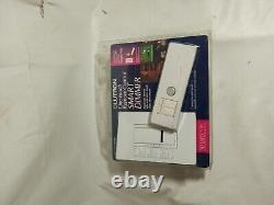 Lutron Maestro IR MIR-600THW-WH One-Touch Remote Control Smart Dimmer