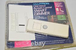 Lutron Maestro IR MIR-600THW-WH One Touch Remote Control Smart Dimmer Light Swit