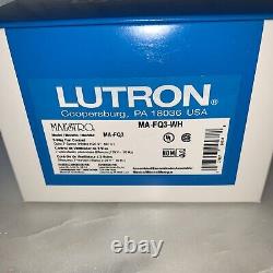 Lutron Maestro MAFQ3WH 3 Way Fan Control With Companion Fan Control