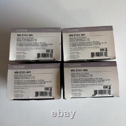 Lutron Maestro MS-Z101-WH Lot of 4 Occupancy Sensor 0-10V Dimmer Switch White