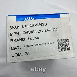 Lutron NSB QSWS2-2BI-LA-EGN Light and Dimmer Switches