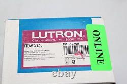 Lutron NTF-10-WH LIGHTING DIMMER See Image