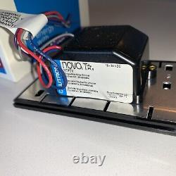 Lutron NTFTV-BL 0-10V Black Nova T Fluorescent/LED Slide Dimmer Low Voltage