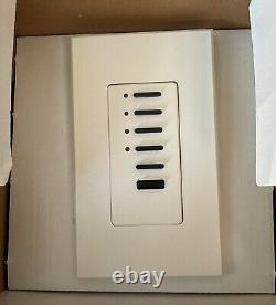 Lutron NTGRX-4S WHITE 4-Scene Raise Lower Wallstation Grafik Eye NEW