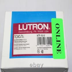Lutron Nf-10-iv, Nova, 120v, 16a, Fluorescent 3w Hi-lume Led Slide Dimmer, Ivory
