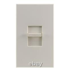 Lutron Nf-10-la Nova Fluorescent Slide Dimmer, Single-pole, 8a, 120v, Lt Almond