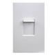 Lutron Ntftu-5a-277-wh, Nova Lighting Dimmer Slide Fluorescent 1-pole, White
