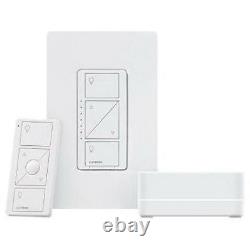 Lutron P-BDGPRO-PKG1W Wireless Dimmer Kit 150W 120V Plastic/Metal