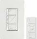 Lutron P-pkg1w-wh-r 120v Smart Lighting Dimmer Switch And Remote Kit