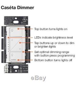 Lutron PBDGPKG2WA Caseta Lighting Control Kit 2 Switch Kit