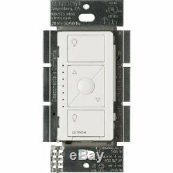 Lutron PD-5NE-WH Caseta Wireless Smart Lighting Dimmer Switch White