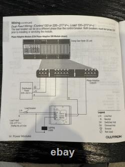 Lutron PHPM-PA-120-WH GRAFIK Eye Phase Adaptive Power Module 120V AC, White