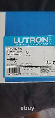 Lutron PHPM-PA-120-WH Grafik Eye Phase-Adaptive Power Module GRX3000/4000/QS