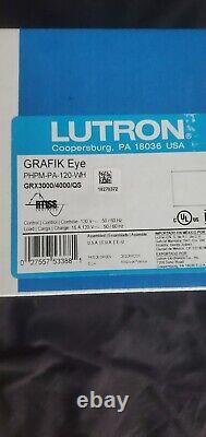 Lutron PHPM-PA-120-WH Grafik Eye Phase-Adaptive Power Module GRX3000/4000/QS