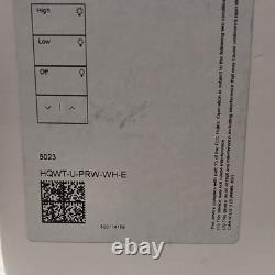 Lutron Palladiom HQWT-U-PRW-WH-E HomeWorks QS Wired 4-Button Keypad Dimmer White