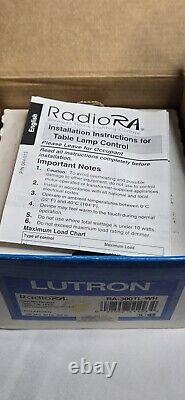 Lutron RA-300TL-WH RadioRA Dimmer White