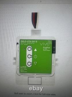 Lutron RMJS-8TN-DV-B 0-10 V Vive PowPak Dimming Module
