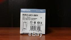 Lutron RRD-6D-WH Radio RA 2 Lighting Control Dimmer/Switch New In Box