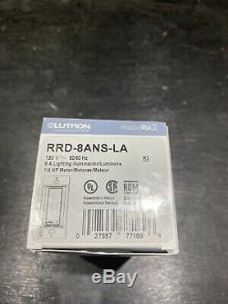 Lutron RRD-8ANS-LA Radio Ra2 RadioRA RA Switch NEW IN BOX Light Almond