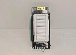 Lutron RRD-H6BRL-SW Hybrid 6 Button Keypad Radio RA2