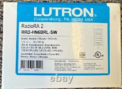 Lutron RRD-HN6BRL-SW RadioRA 2 Ra2 C. L Hybrid Keypad 6 Button WHITE SHIPS TODAY