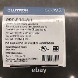 Lutron RRD-PRO-WH Radio Ra2 RadioRA RA Dimmer NEW IN BOX (price For 1 Unit)