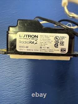 Lutron RRD-W3BRL-LA Wireless Dimmer Switch No Green Wire
