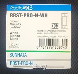 Lutron Radio RA 3 RRST-PRO-N-WH Sunnata Dimmer RA3 Brand NEW RRST-PRO-N-WH