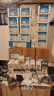 Lutron Radio RA Original RA Lighting Control, not RA2 or RA3, Lot, Mostly NEW